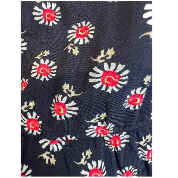 NWT Lane Bryant asymmetrical button front midi / maxi dress navy/coral/white 14 - Picture 8 of 16